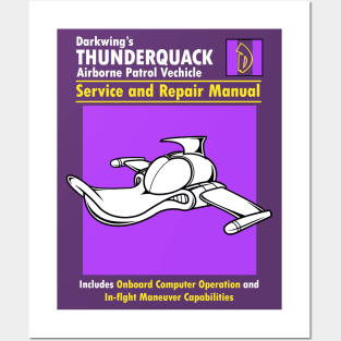 Thunderquack Manual Posters and Art